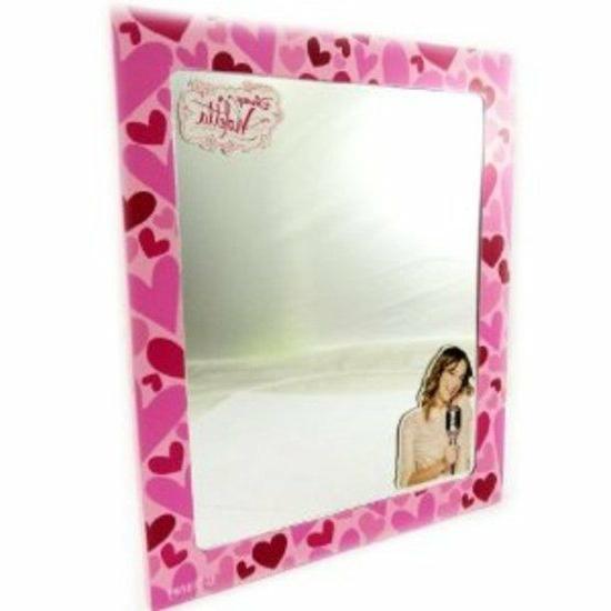 disney specchio da parete colore rose fushia