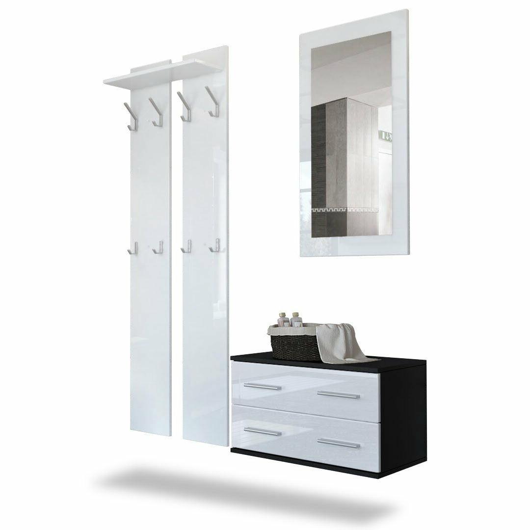 entrata moderna kira corpo bianco o nero