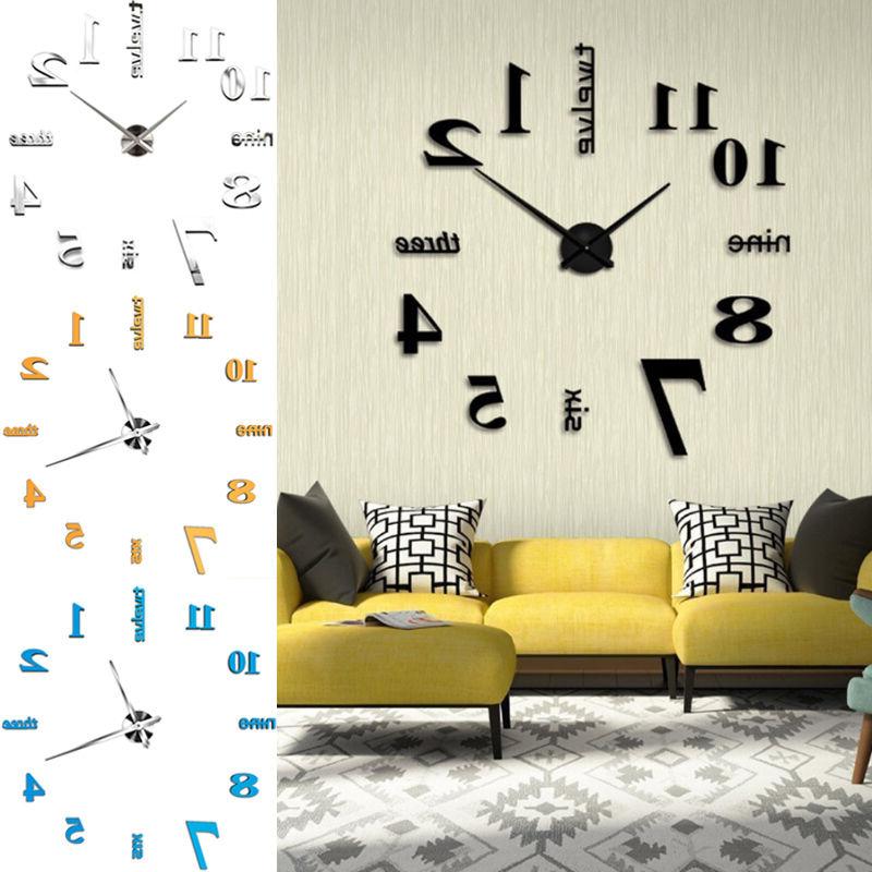 fai da te 3d grande numero specchio