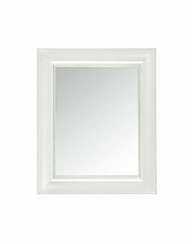 francois ghost specchio da parete bianco cristallo