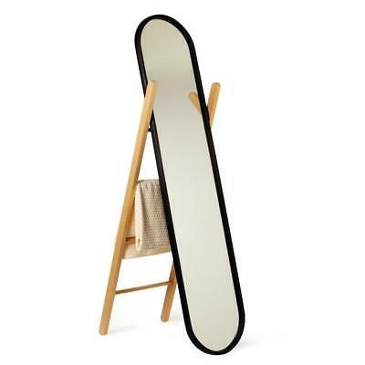 furniture hub specchio d arredamento frassino vetro