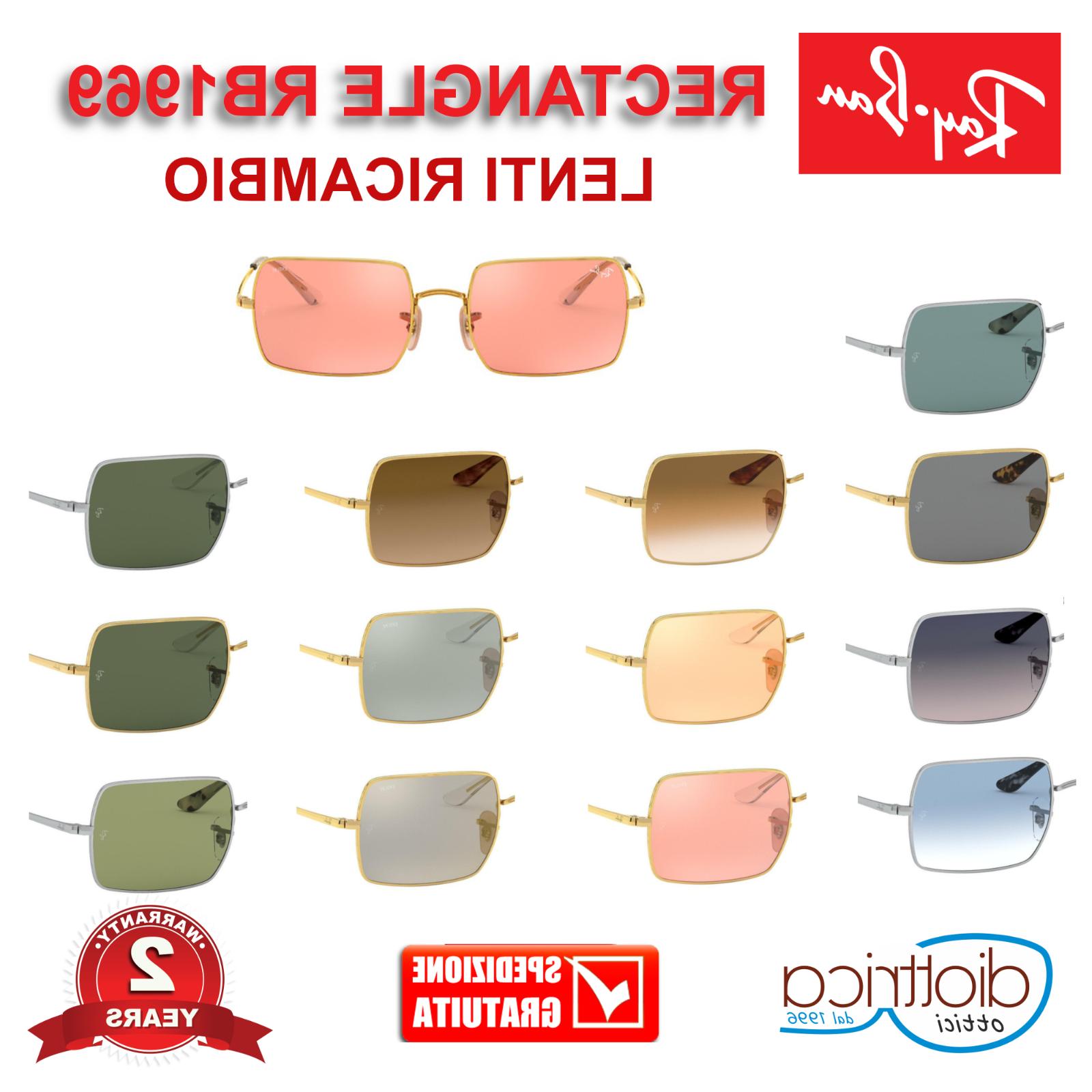 lenti ricambio ray ban rectangle rb1969 occhiali