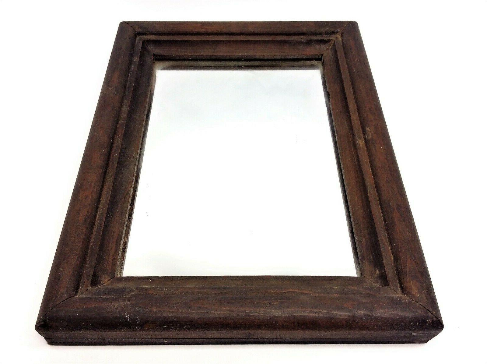 marrone scuro affliggere corridoio camera piccolo specchio