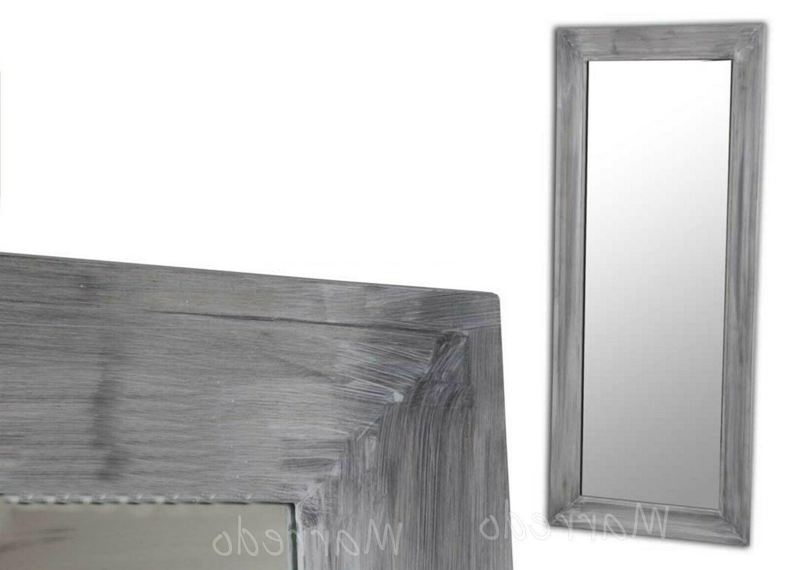 maxi specchio 170 70cm grigio specchiera rettangolare