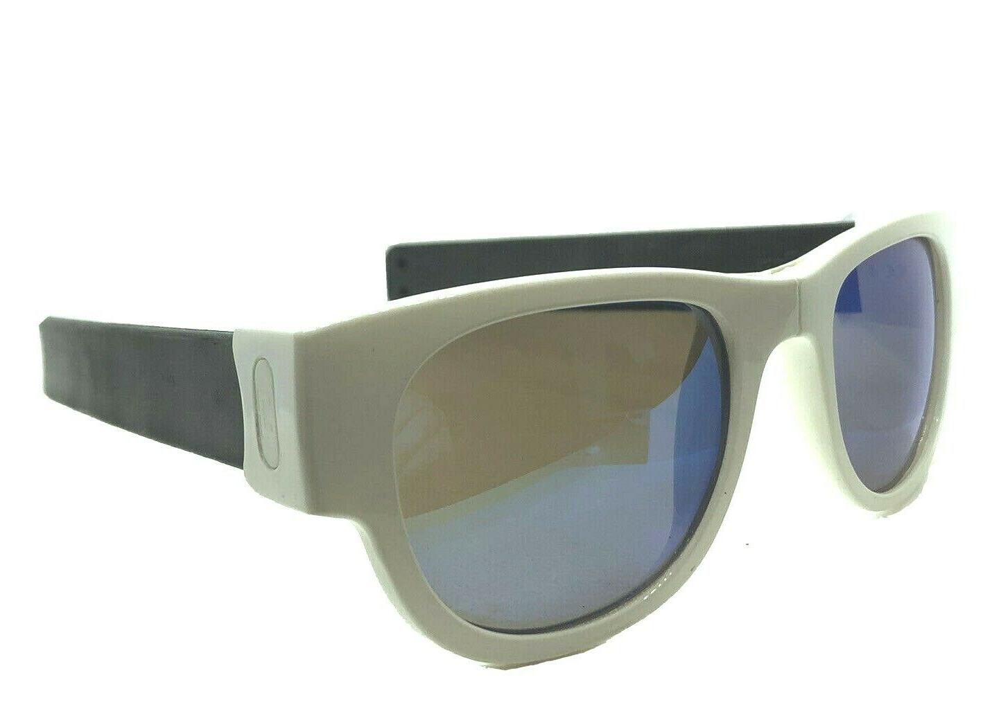 occhiali da sole lente a specchio blu