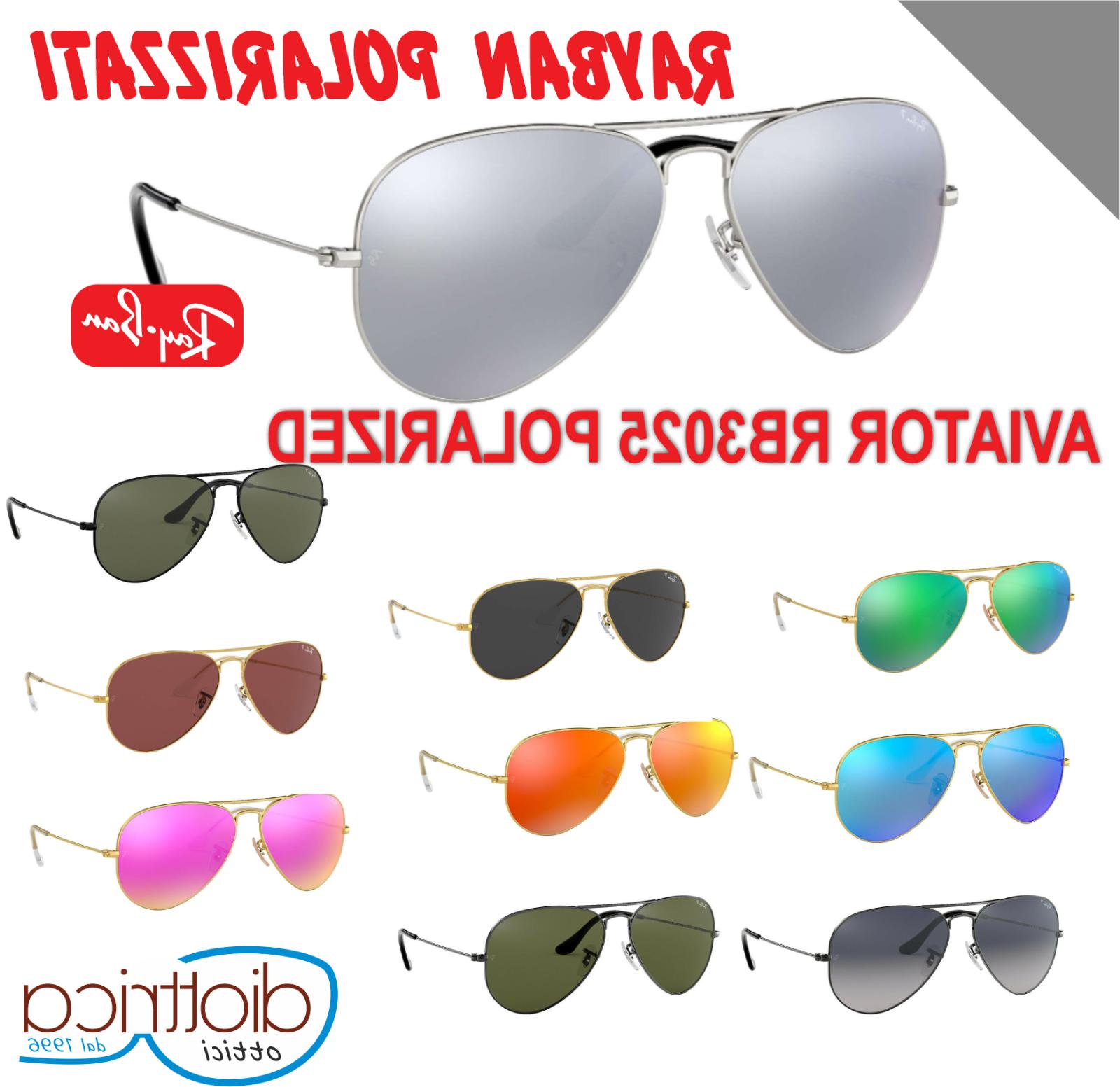 occhiali da sole uomo polarizzati rayban aviator