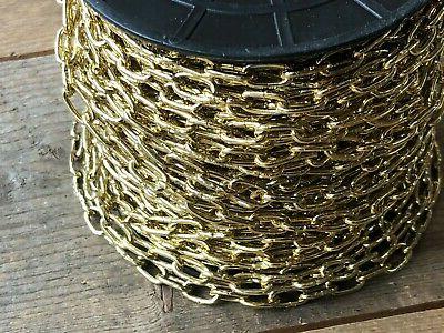 ottone placcato piccolo orologio catena 6mm x