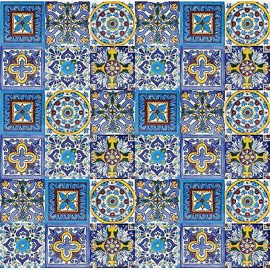 piastrelle messicane mattonelle specchio per cucina bagno