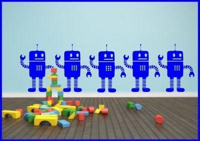 piccolo robots x1 per bambini adesivo da