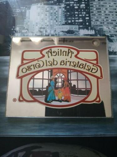 piccolo specchio pubblicitario antica gelateria del corso