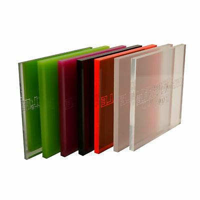 plastica acrilico perspex foglio trasparente colore fluoresc