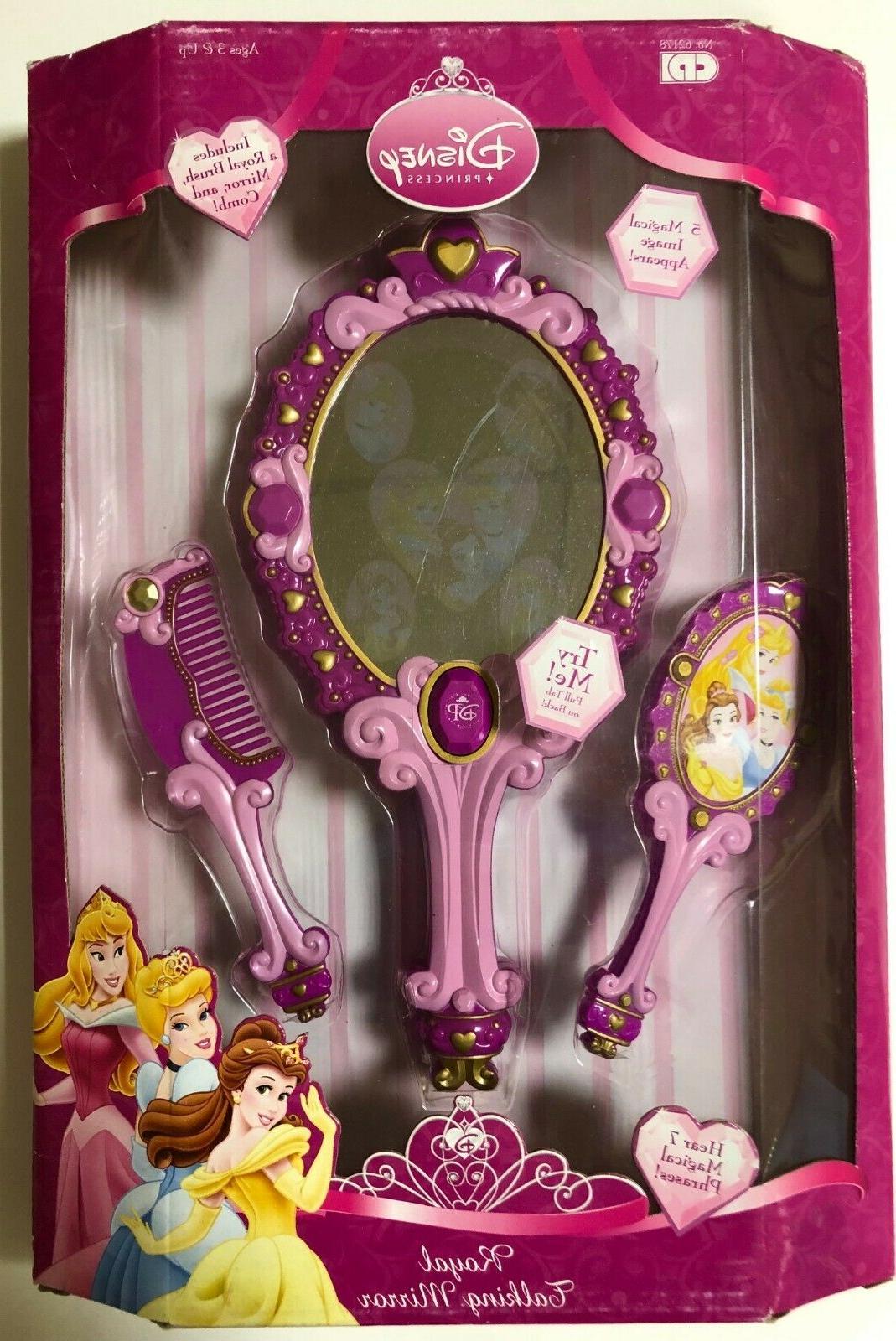 principesse specchio magico pettine spazzola arb62178 nuovo