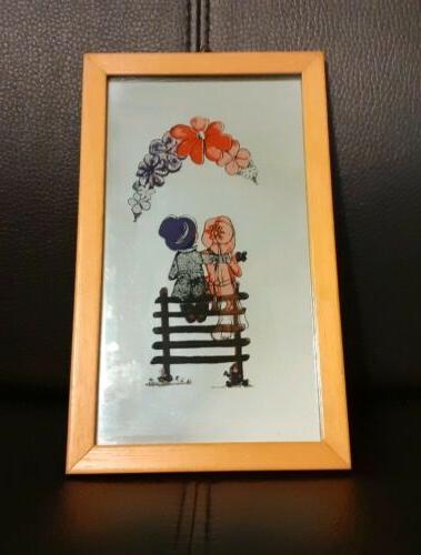 quadro specchio vintage mirror holly hobbie design