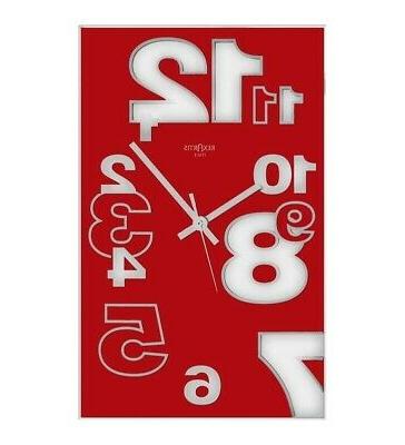 rexartis orologi da parete colorati moderni 25x40