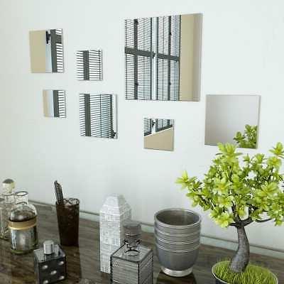 7x set specchi da parete in vetro