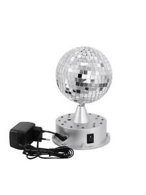 sfera rotante specchi led multicolore motorizzata automatica