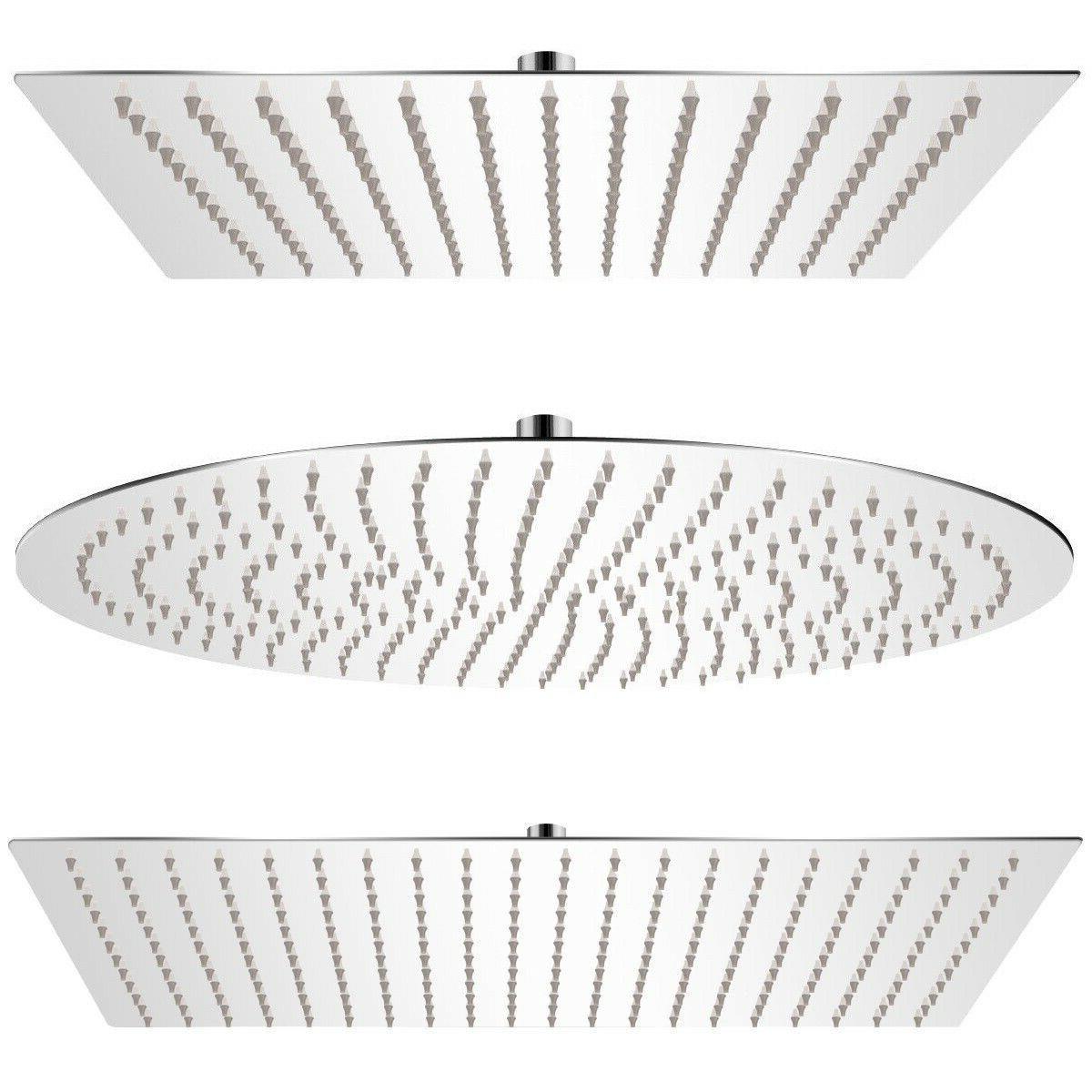 soffione doccia bagno acciaio inox design ultra