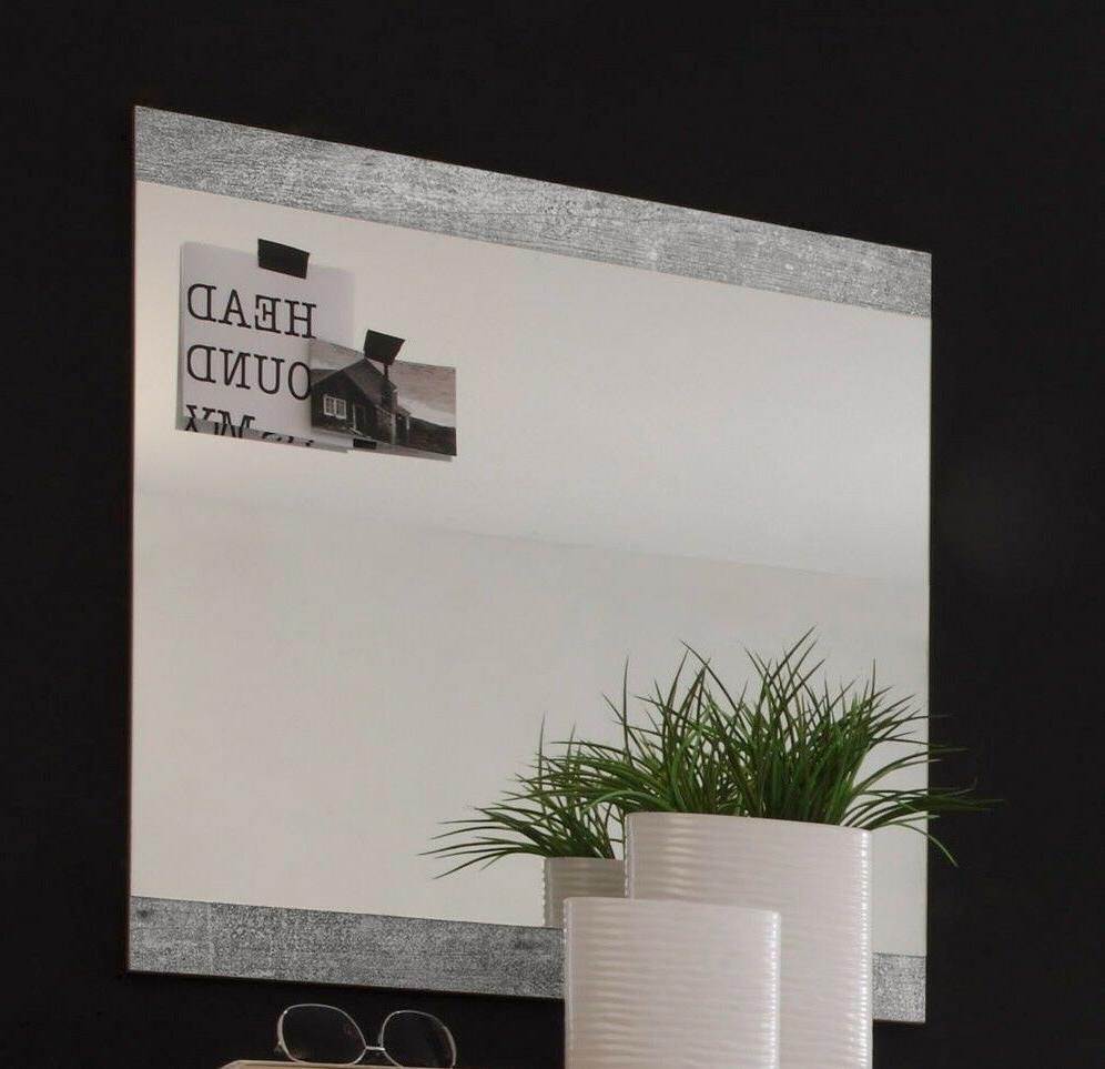 solaika specchio in colore grigio cemento ca