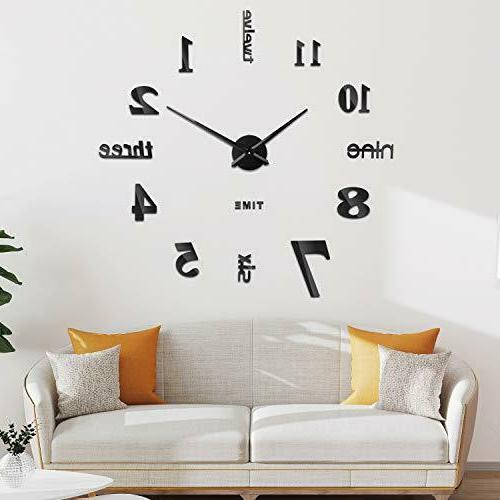 soledi orologio da parete superficie a specchio
