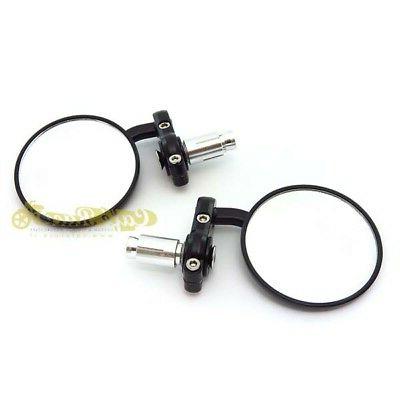 specchi retrovisori bar end neri cafe race