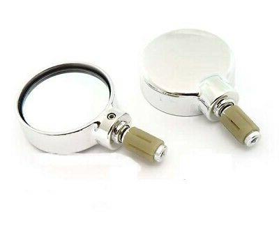 specchi specchietti cromati bar end 75mm