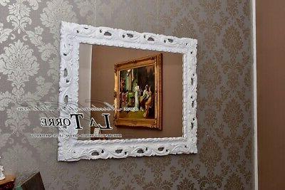 specchiera classica cornice traforata quadro in legno