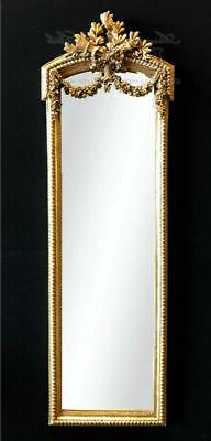 Era Classica Intagliata Oro Antica Specchio Molato Barocco D