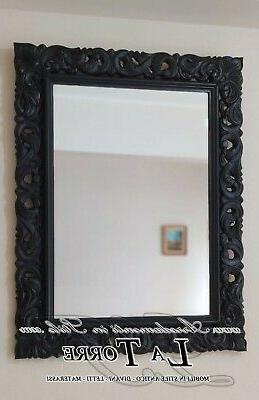 specchiera cornice barocco classica traforata su misura