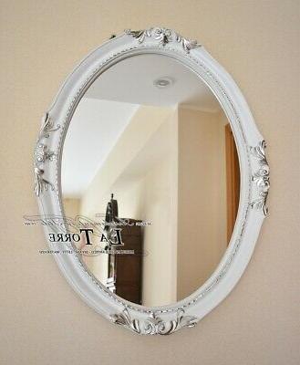 specchiera cornice ovale quadro barocco classico antico