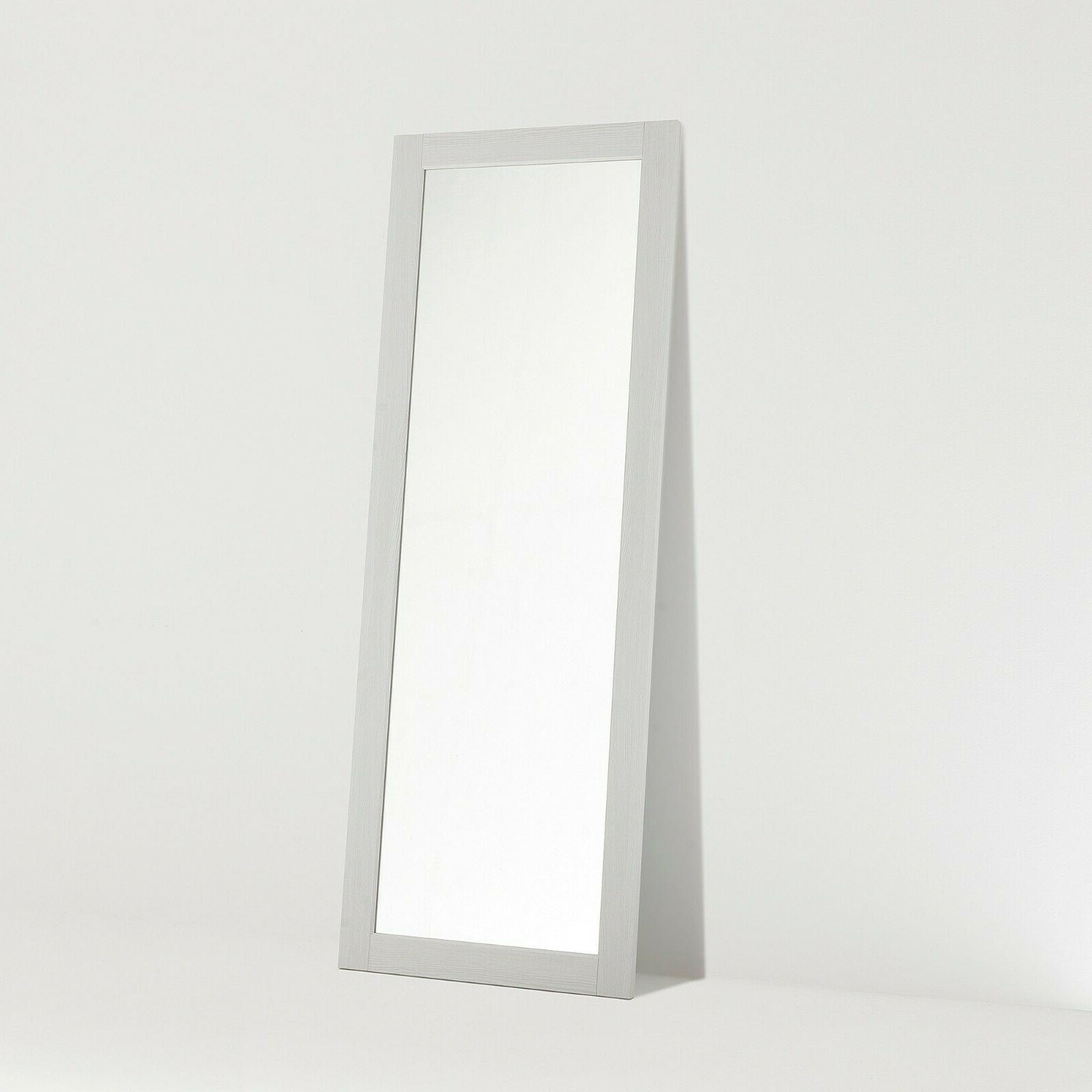 specchiera da terra 160 x 60 bianco