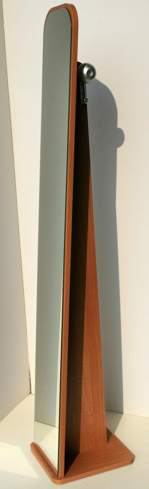 specchiera da terra ciliegio con 2 appendini