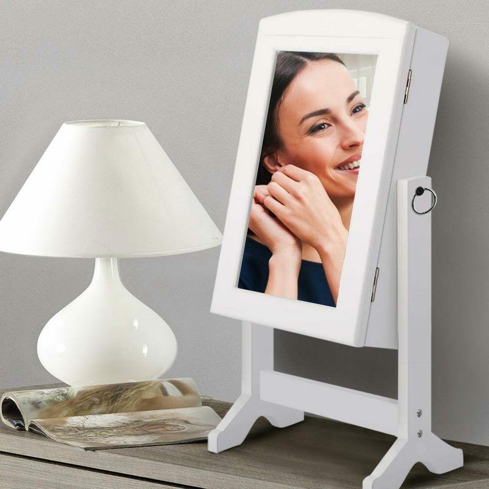 specchiera porta gioie gioielli specchio armadietto contenit