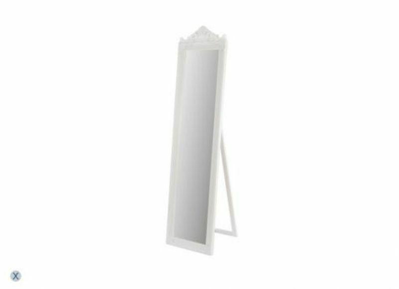 specchiera shabby classica a piantana per camera