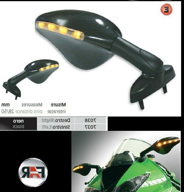 specchietti specchi con frecce fairing universali moto