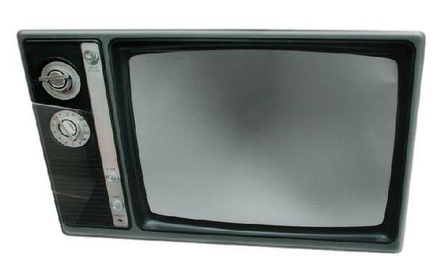 specchio a forma di tv retro larghezza