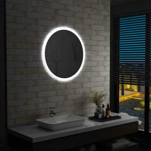 specchio a led per bagno ovale varie