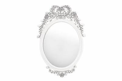 specchio a muro camera bagno trucco legno