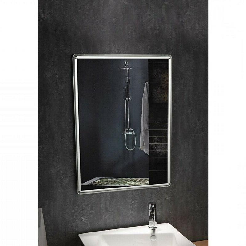 specchio bagno 80x60x2 cm accessorio con cornice