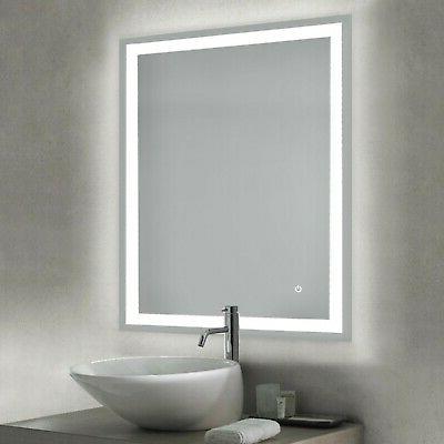 specchio bagno hercules illuminazione led frontale e