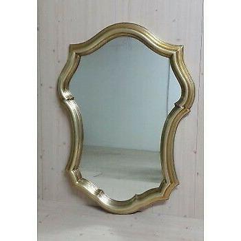 specchio classico in legno colore cornice oro