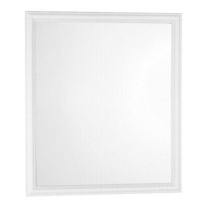 specchio con cornice abs bianca 56x66 cm