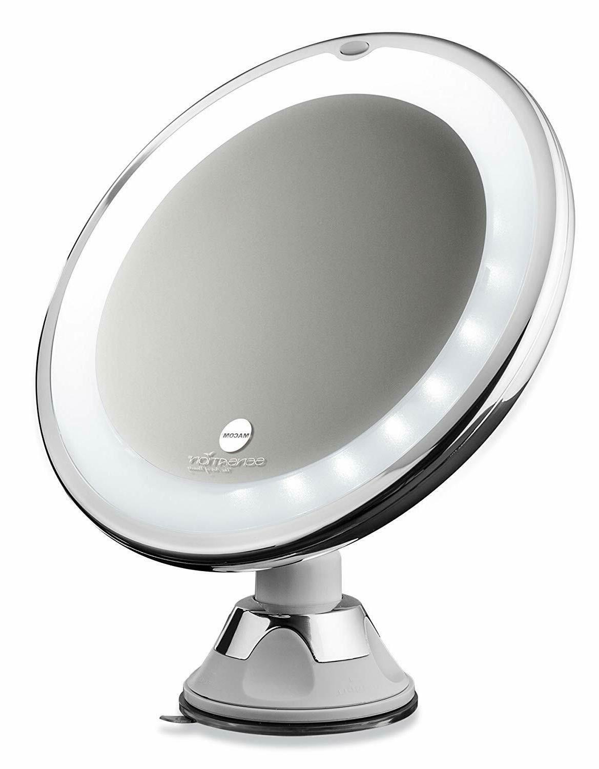 specchio con ventosa per trucco make up