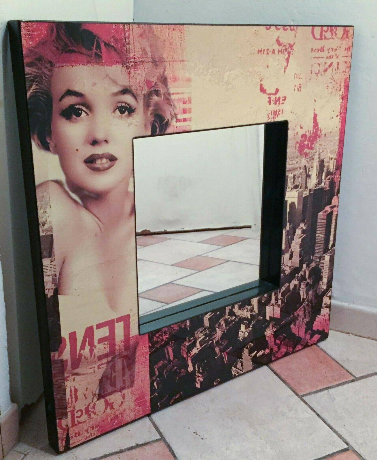 specchio cornice parete marilyn monroe cinema arredamento