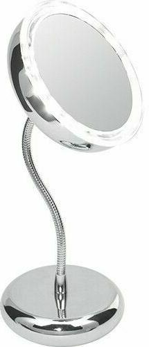 specchio cosmetico a led bianchi a led