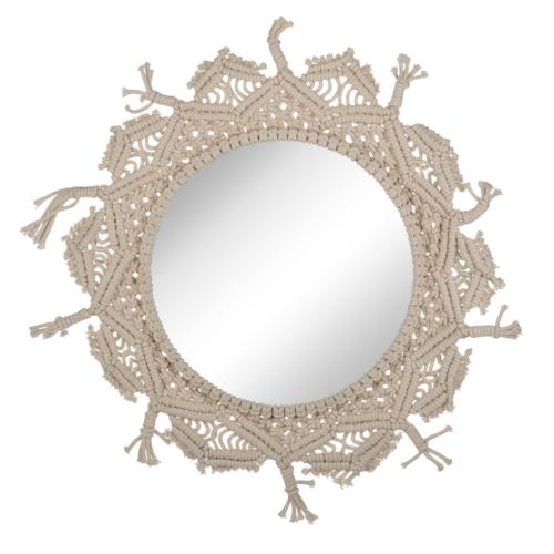 specchio da parete 55 cm beige vidisha