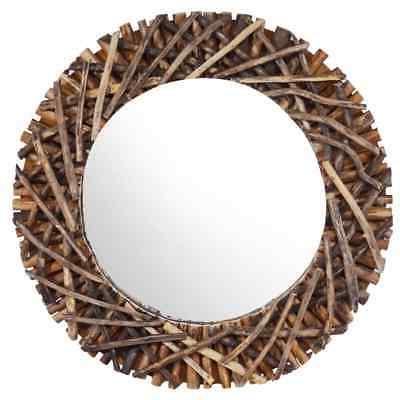 specchio da parete 60 cm in legno