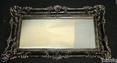 specchio da parete barocco oro nero decorazione