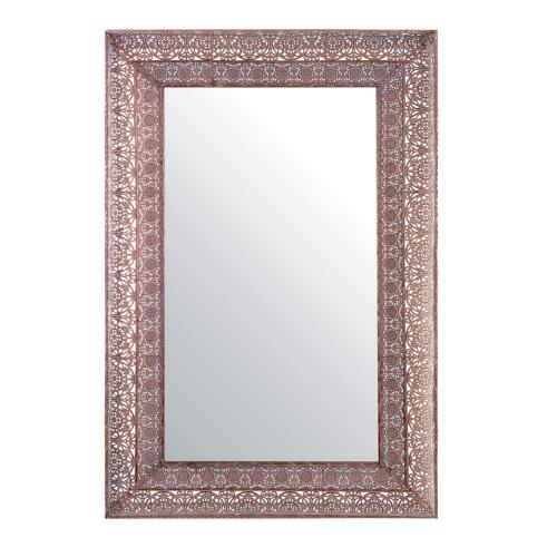 specchio da parete color rame 60x90cm dehradun