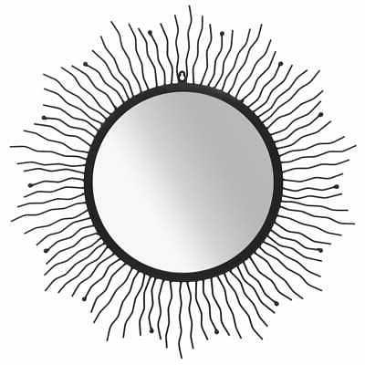 specchio da parete con cornice a raggiera