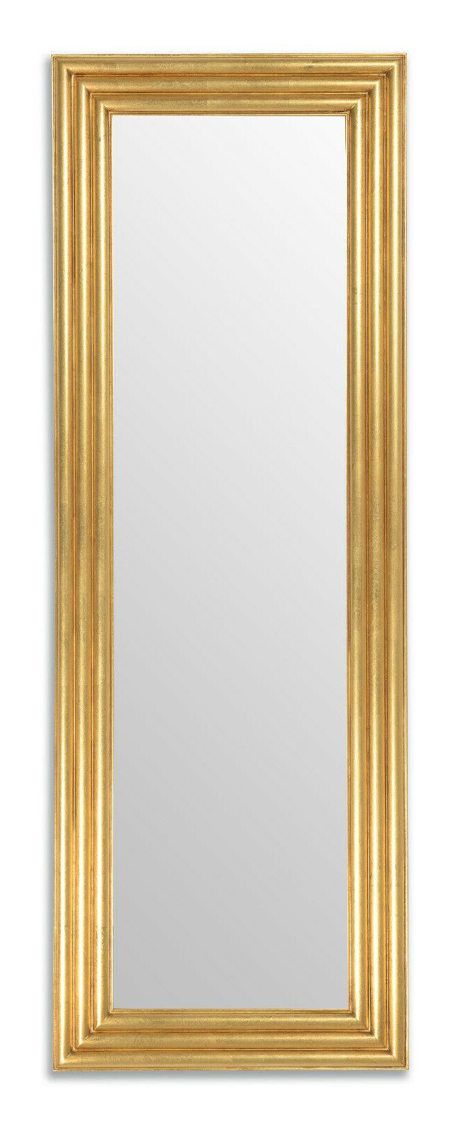 specchio da parete con cornice in legno